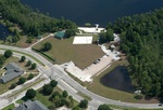 Lake Claire, aerial shot