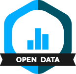 blue Open Data badge