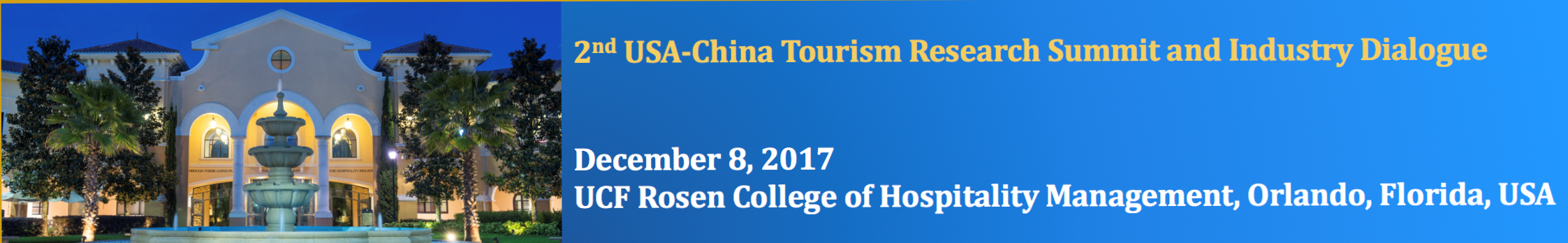 2nd USA-China Tourism Research Summit Photos