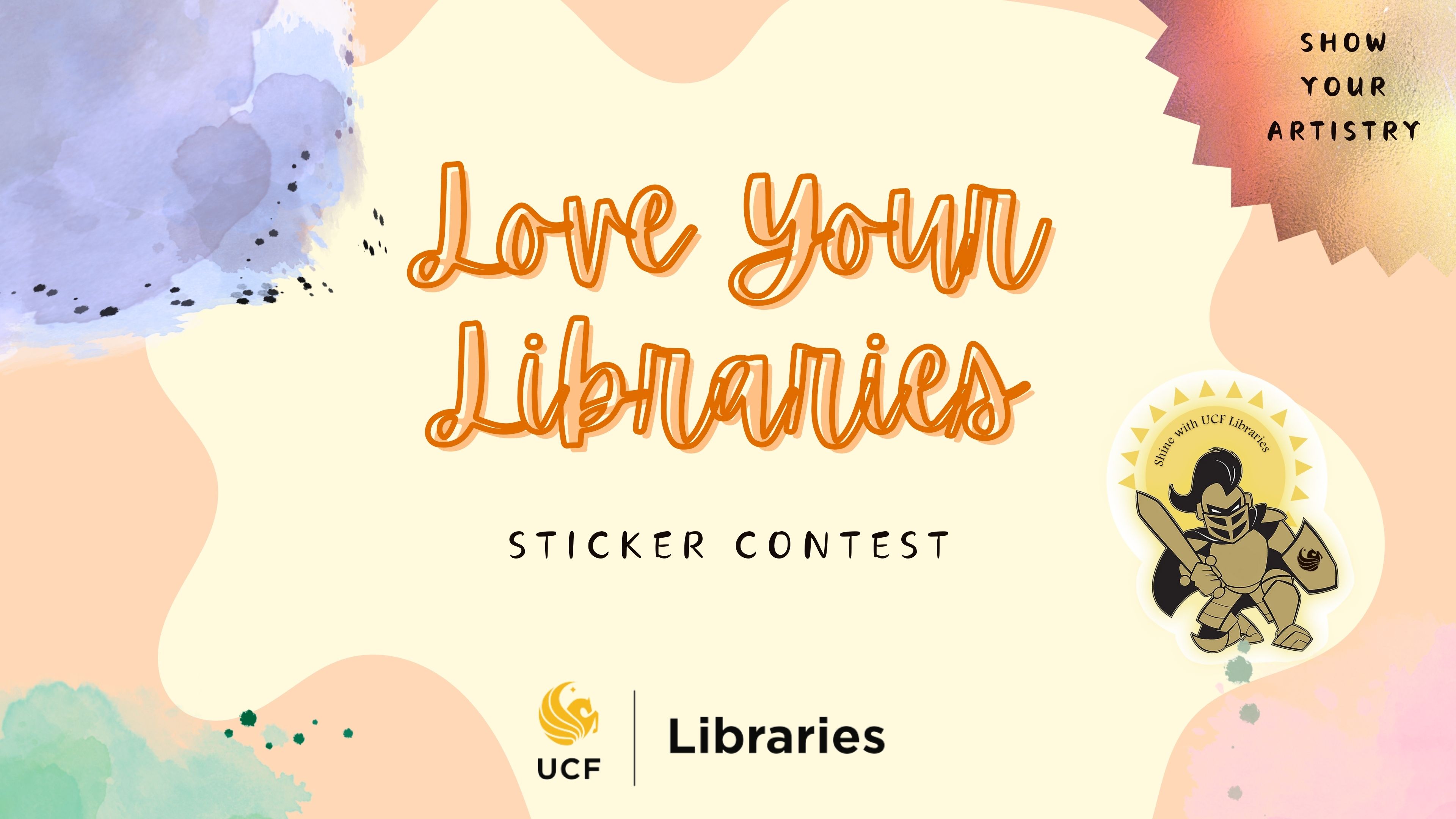 Love Your Libraries Sticker Contest