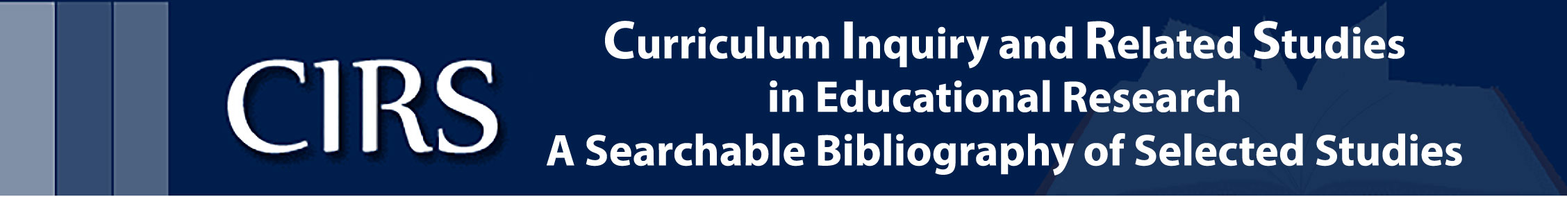 Broad Topical Focus - Curriculum Policies and Policy Making