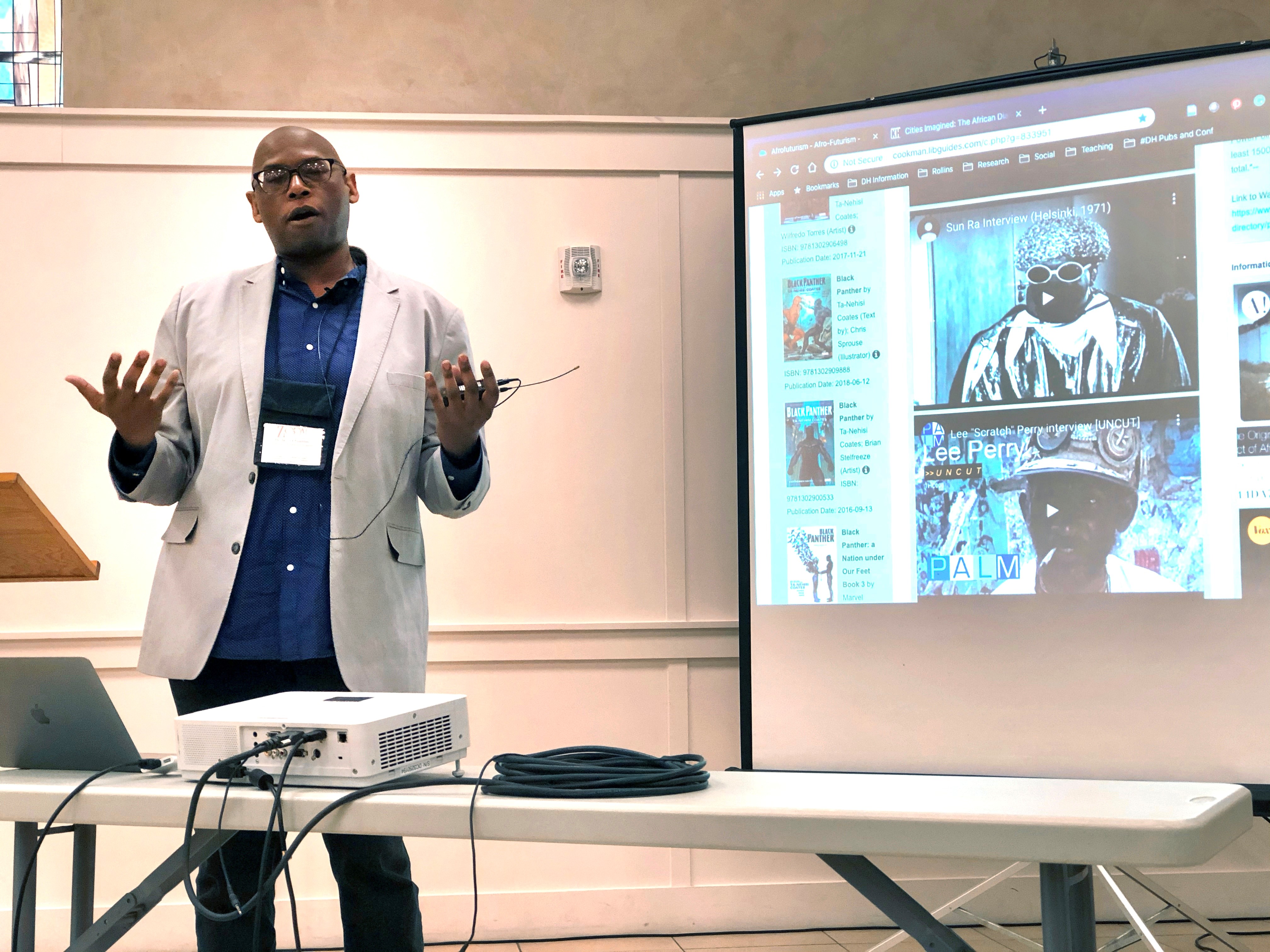 2020-2021 Afrofuturism Syllabus - Week 1 - Interview with Dr. Julian Chambliss