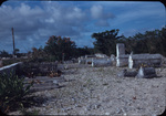 Graves in a cemetery, Rock Sound, Eleuthera, Bahamas