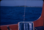View of a boat interior off the coast of Spanish Wells, Saint George’s Cay, Bahamas