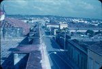Rooftop view of a Trinidad business district