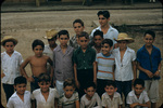 A group of rural school children