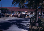 Straw work vendors near Nassau Harbor, New Providence, Bahamas