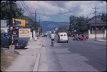 An urban street in Kingston, Jamaica