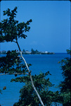 View of the town of in Lucea, Hanover, Jamaica from across the bay