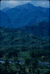 River and peaks of the Blue Mountains in Jamaica