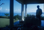 The terrace of the Blairgowrie Hotel, Montego Bay, Saint James, Jamaica