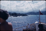 Deck of a passenger ship near Port Antonio, Portland, Jamaica