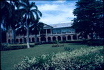 View of the former House of Assembly from Emancipation Square in Spanish Town, Saint Catherine, Jamaica