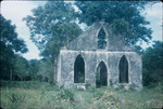 Ruin of an old stone building in Saint Ann, Jamaica
