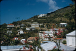 View of Government Hill in Charlotte Amalie, Saint Thomas from Hotel 1829