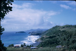 Houses near the coast in Northern Saint Vincent