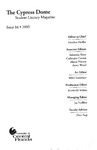 The Cypress Dome 2005, Issue 16 by The Cypress Dome Society