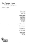The Cypress Dome 2007, Issue 18 by The Cypress Dome Society