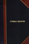 Funeral Register Volume 16: Carey Hand Funeral Home records, December 9, 1932 to December 9, 1933 - Front Cover by Carey Hand Funeral Home