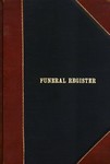 Funeral Register Volume 22: Carey Hand Funeral Home records, February 18, 1938 to January 11, 1939 - Front Cover by Carey Hand Funeral Home