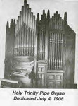 The Reed Organ In Holy Trinity Church, Cleveland, Ohio, c. 1909