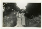 Mr. And Mrs. Joe B. Mikler With Attendants, July 30, 1939, Their Wedding Day