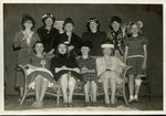 Church Play: Ten Ladies In Hats & Costumes, c. 1954-55
