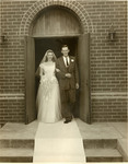 The Wedding of Lillian Jakubcin and Lex Abell, St. Luke's Lutheran Church, August 12, 1951