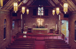 View of Chancel of Brick Church From Balcony, Mid-1980s