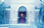 West (Main) Entrance to 1957 Brick Church, Mid-1980s