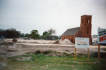 Wide View of Site Preparation for St. Luke's Church Expansion Project, 1991-92