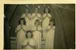 Christmas Pageant: December, 1953, St. Luke's Christian Day School, Angels
