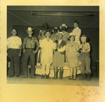 Adult Costume Winners, Halloween, 1954. St. Luke's Christian Day School