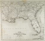 Map to illustrate conquest of Florida. by Joseph Hutchins Colton