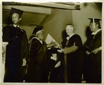 Mary McLeod Bethune presents honorary doctorate