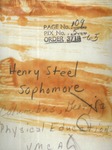 Student Henry Steel
