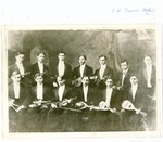Stetson University orchestra members with instruments