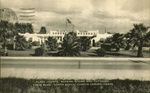 Guild postcards - Plaza Courts, modern rooms and cottages, Timon Blvd.- North Beach, Corpus Christi, Texas.
