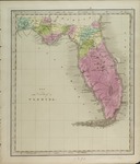 Map of the territory of Florida.