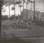 Stetson University students in military uniforms