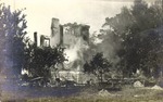 Postcard of Stetson University Fire