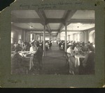 Stetson University students in the dining room in Chaudoin Hall
