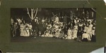 Stetson University students and faculty at a costume party
