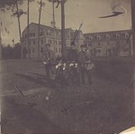 Stetson University - Cadets outside Chaudoin Hall