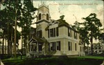 Postcard of Stetson University DeLand Hall