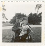 Andrew Duda, Sr. with great-grandson, Danny Duda, c. 1956