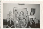 George, Sr. and Anna Duda Jakubcin with their seven children, c. 1944