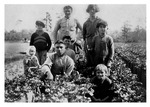 Children of Joseph Mikler, Sr. on family farm, c. 1920s