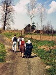 Iliasovce, Slovakia. A visit to the Mikler family relatives, c. 1990