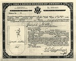 Citizenship documents for Joseph Mikler Sr. and Katarina Strauch Mikler